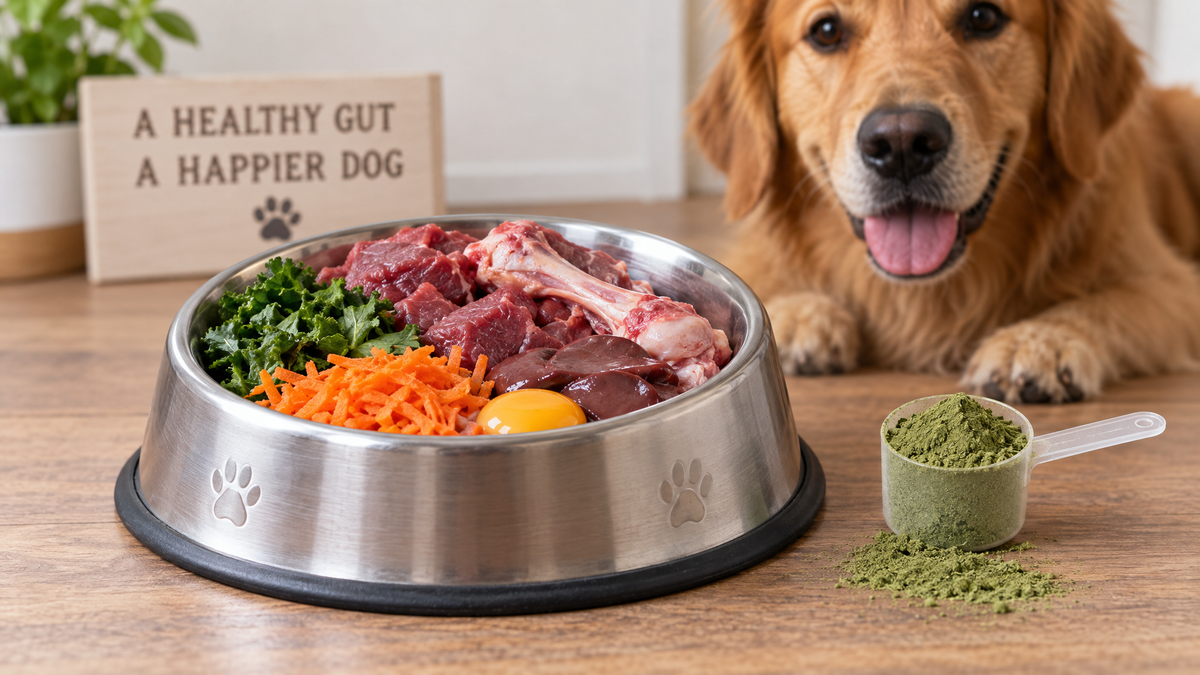 Raw Feeders: Why Gut Support Belongs in the Rotation