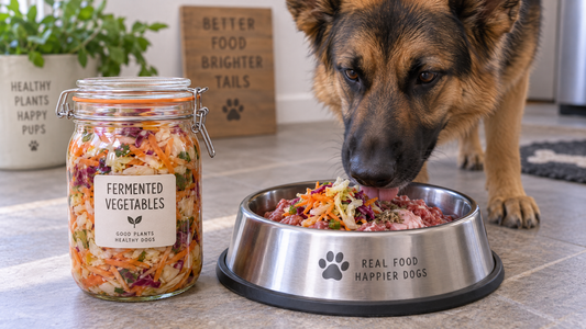Fermented Vegetables for Dogs: The One Thing You Might Be Missing in Your Dog's Bowl