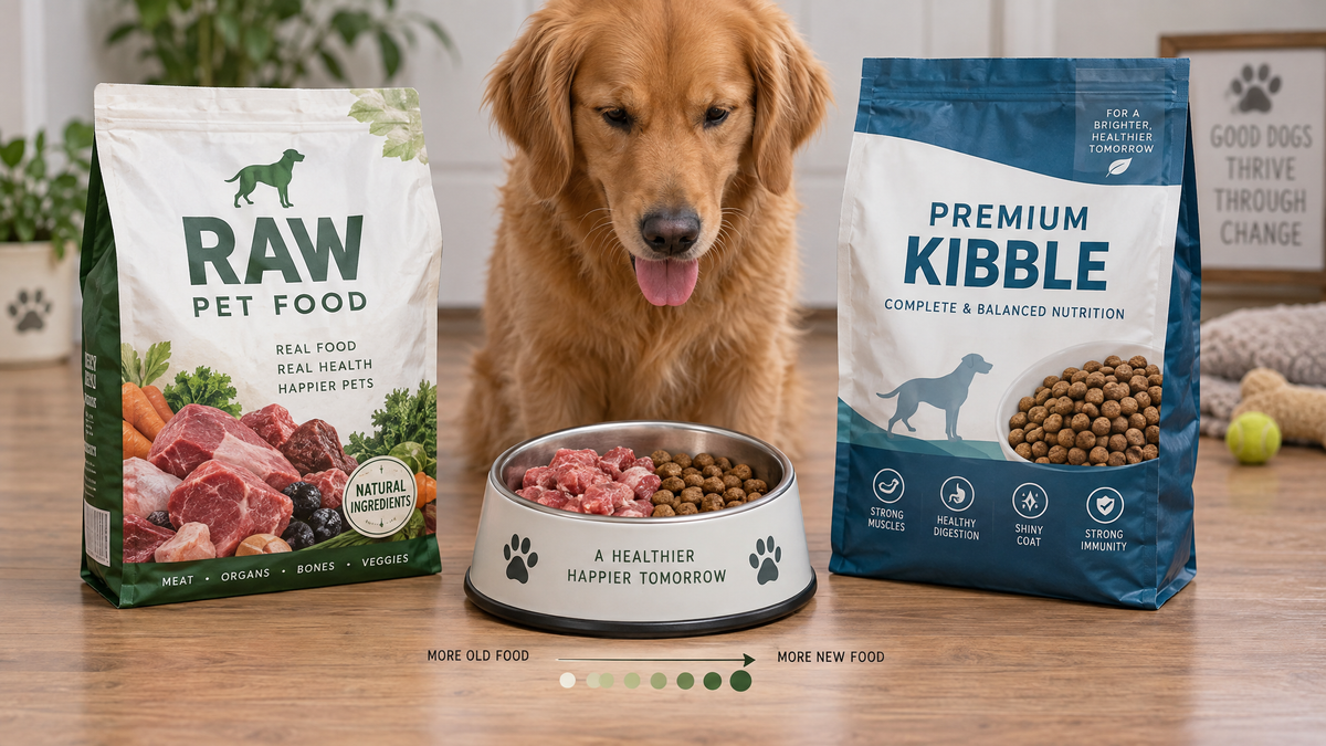 How to Switch Your Dog's Food Without the Upset Stomach