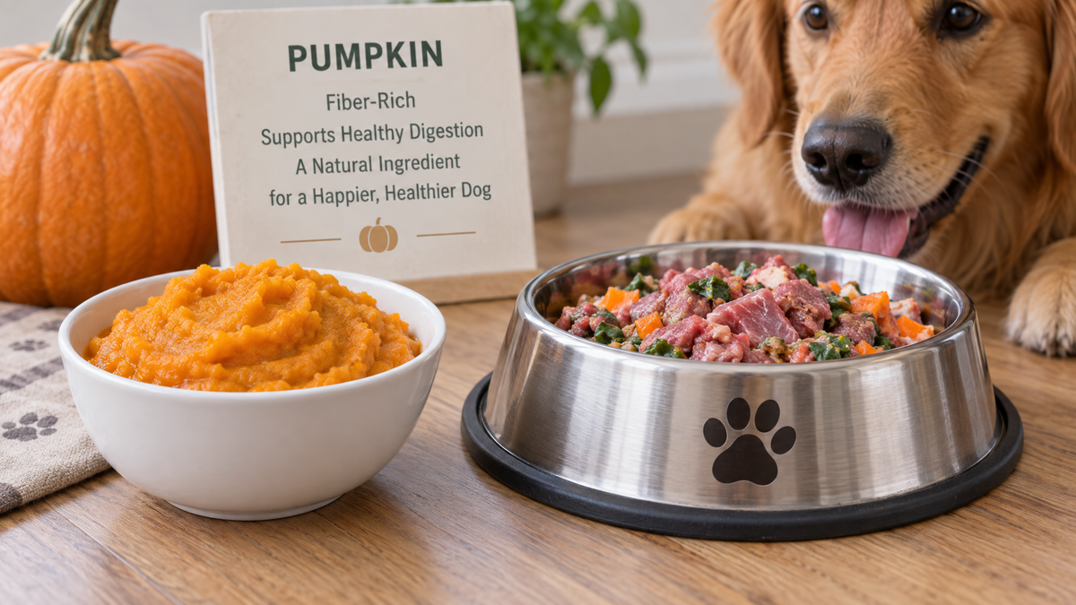 Pumpkin for Dogs: The Fiber Fix That Works Both Ways