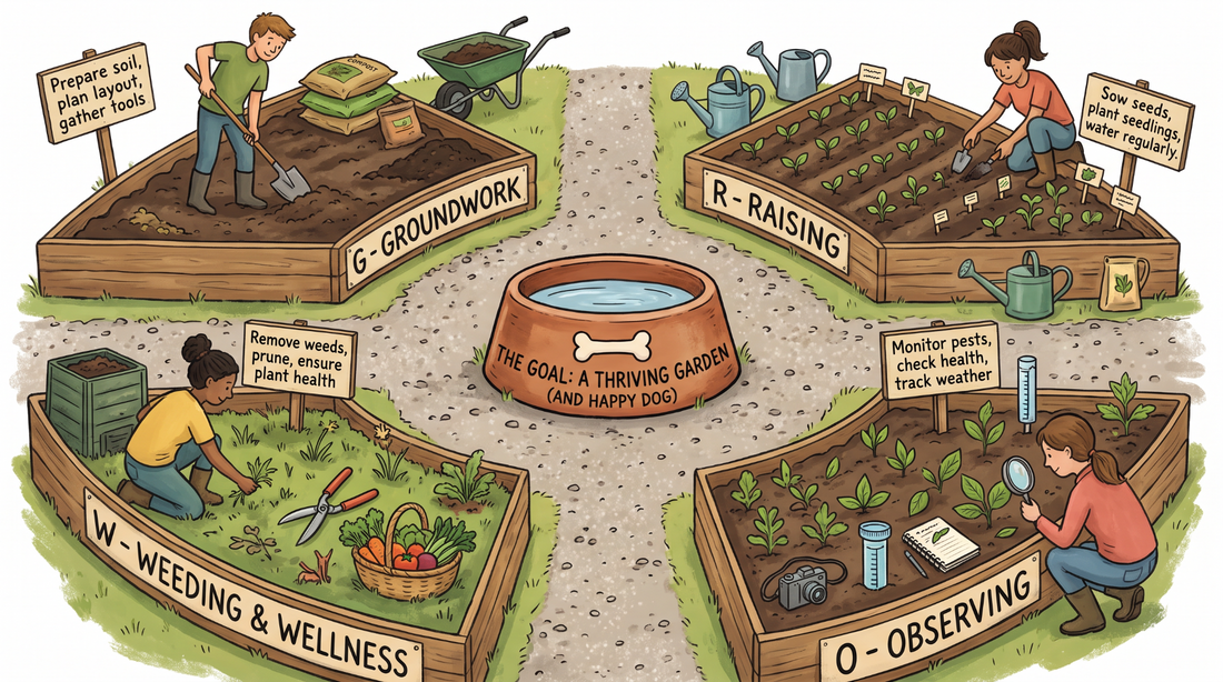 The GROW System, in Depth: Four Jobs in One Gut Garden