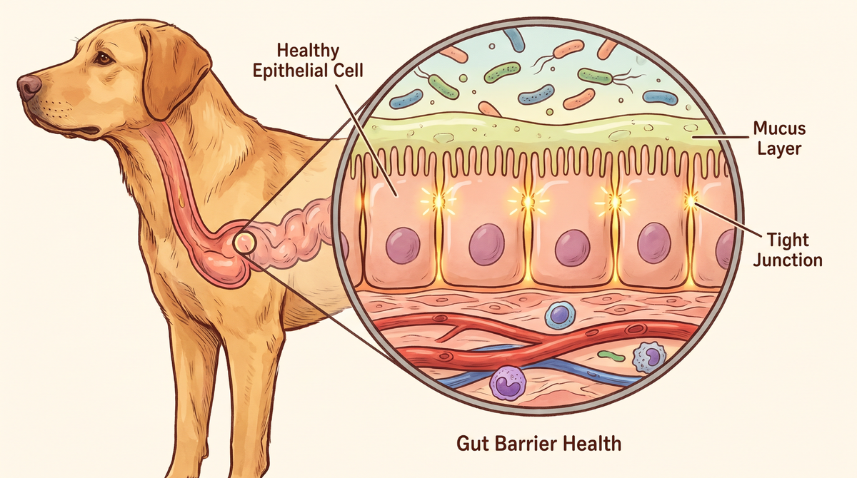 Leaky Gut in Dogs: What It Means and How to Support the Lining
