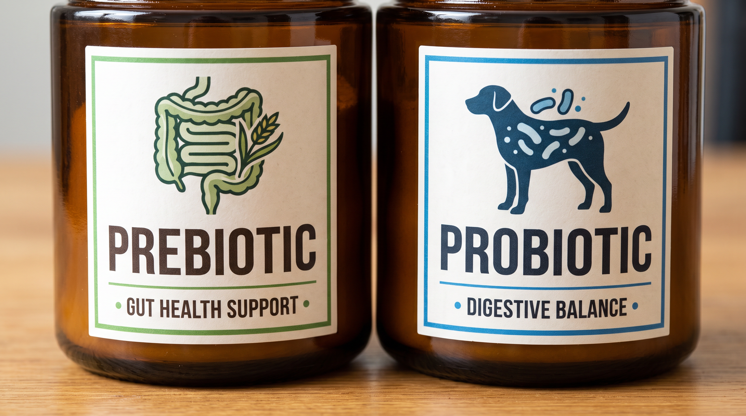 Prebiotics vs Probiotics for Dogs: What's the Difference?