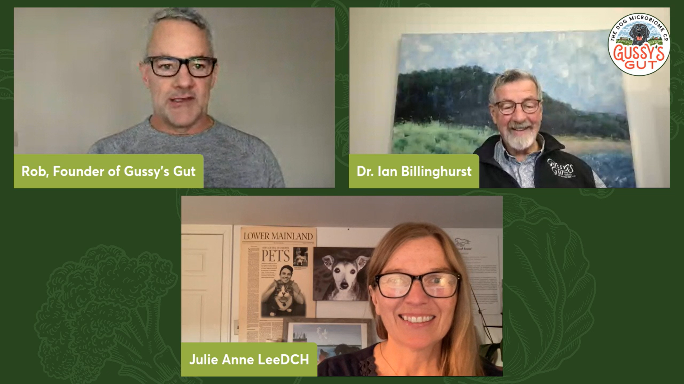 Dog Gut Health: The Wolf-Strain Derived Probiotic? | Julie Anne Lee | Dr. Ian Billinghurst | Rob Ryan | Gussy's Gut