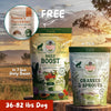 Gussy's Gut Ultimate 30 Day Protocol featuring Daily Boost and Grasses & Sprouts for dogs 36-82 lbs, with GutAbles free.