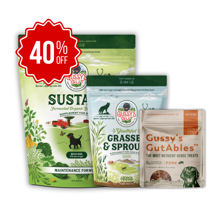 Black Friday 40% off bundle - One 2lb Sustain, One YGS, One GutAbles